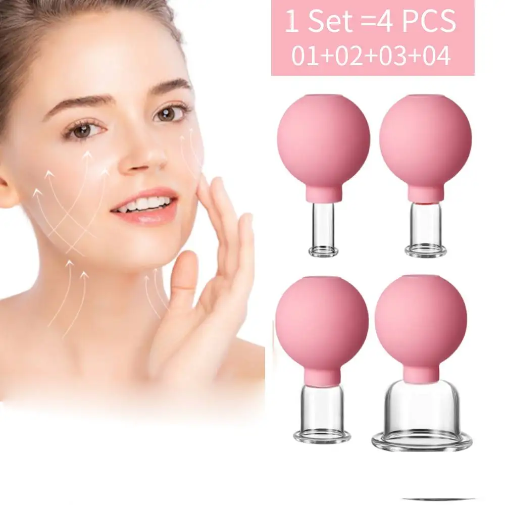 

Vacuum Cup Ball Glass Cup Exclude Moisture Anti Cellulite Massage Chinese Therapy Face Cupping Cans for Skin Care Massager Tool