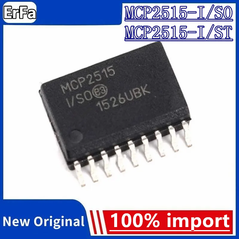 

10pcs 100% New MCP2515-I/SO/SOP18 MCP2515T-I/ST/TSSOP20 Interface CAN control chip IC