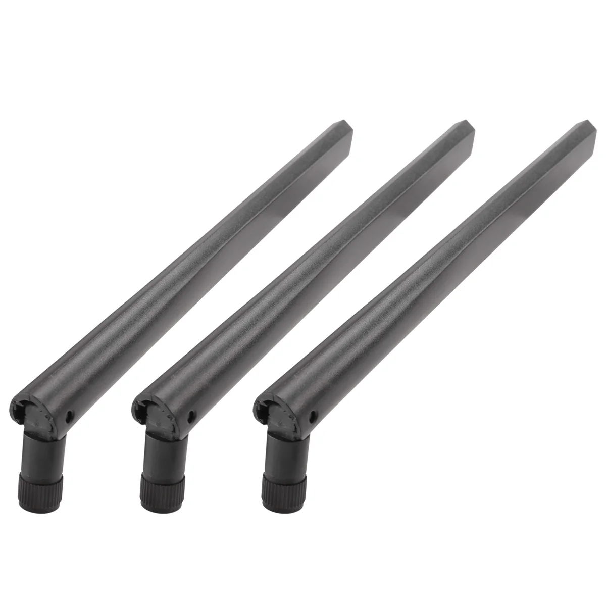 3 PCS New Metal WiFi Antenna of RP-SMA Interface with 5DBi 2.4G/5G Dual-Band Wireless Wifi for ASUS RT-AC68U