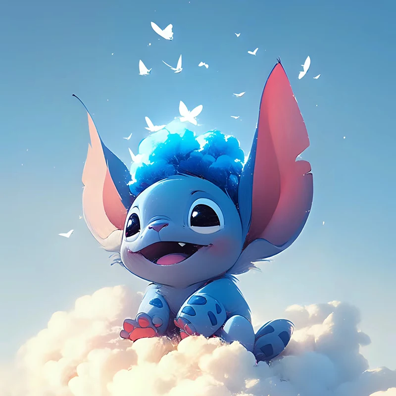 Набор для алмазной живописи Disney Ститч 5D ручной работы картина с рисунками из