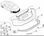 

Store code: 51981712 rear bumper bracket EGEA