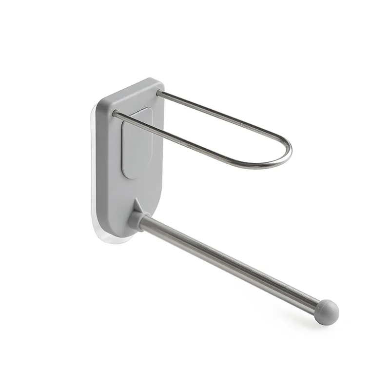 

Настенная вешалка для одежды, органайзер, стойка, 2-слойная клейкая из нержавеющей стали, 2-слойная настенная клейкая Вешалка из нержавеющей ...