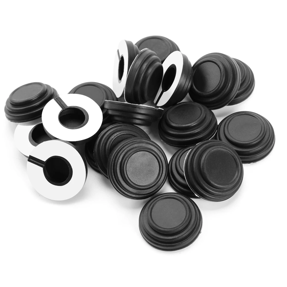 20pcs Car Door Closing Anti-shock Anti-collision Pad Sticker for BMW Audi Toyota Peugeot Suzuki Citroen Fiat Skoda - купить по