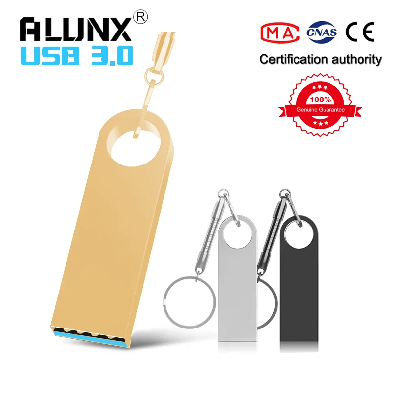 

Металлическая мини-флешка ALUNX, 3,0 оригинал, USB 128, 100 ГБ, 256 ГБ, 64 ГБ, 32 ГБ, 16 ГБ, 512 ГБ