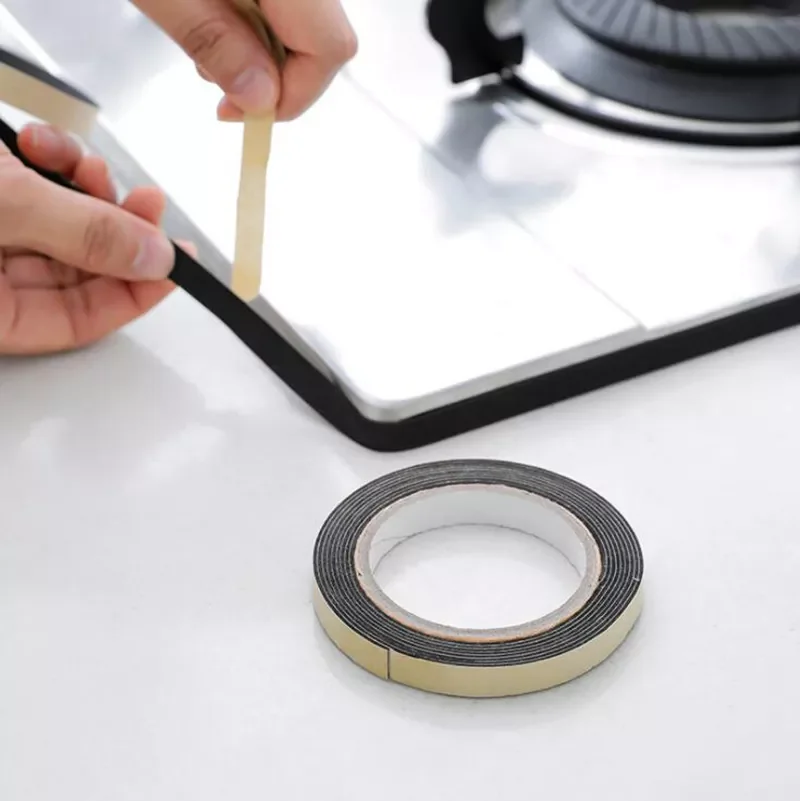 

Kitchen Sink Gap Waterproof Dirt Mold Strong Self-adhesive Cooktop Tape Gap Water Sealing Strip Seal Creativity Tool