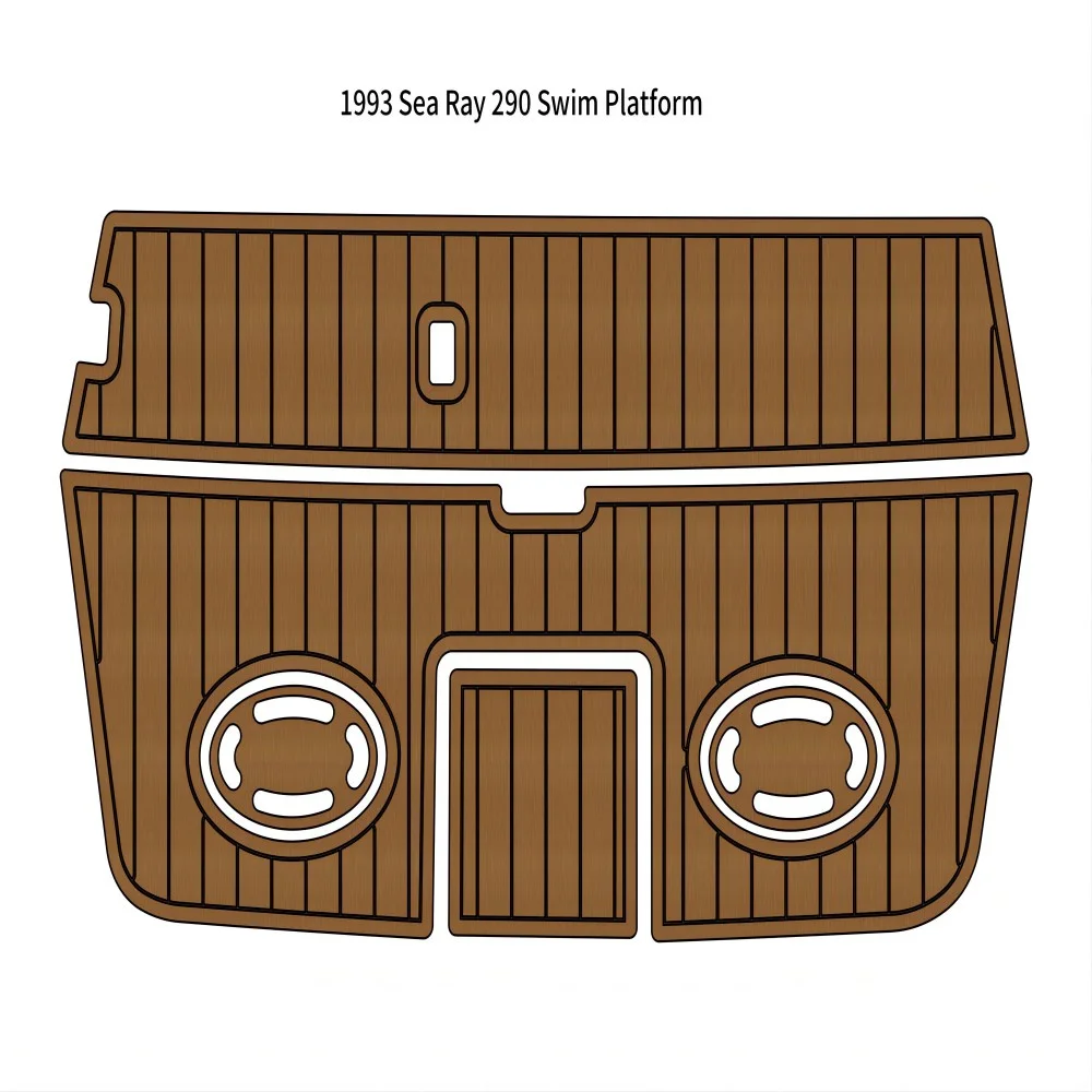 Коврик для плавания на платформе лодки пенопласт EVA из искусственного тикового