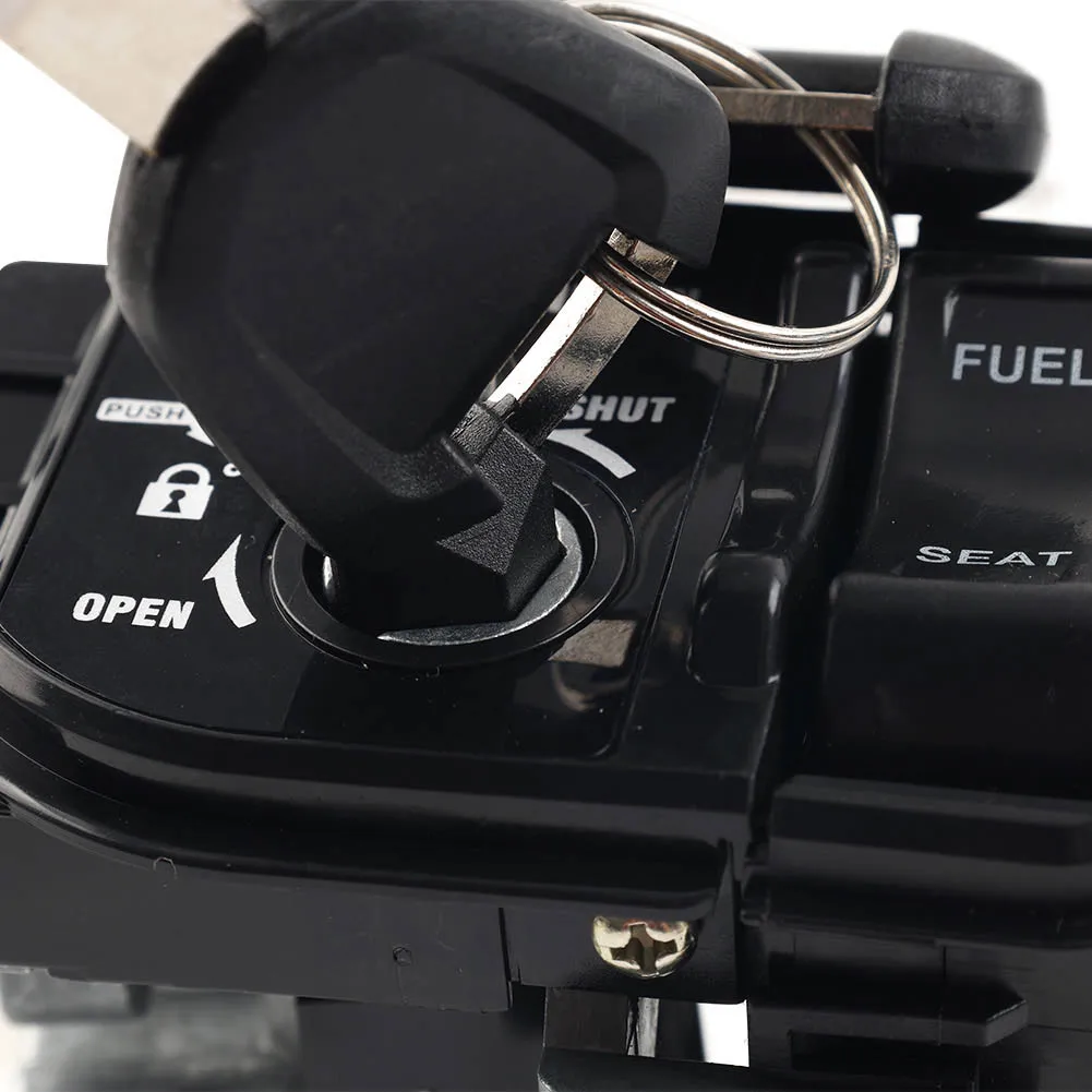 Комплект замков сиденья с переключателем зажигания мотоцикла комбинированный