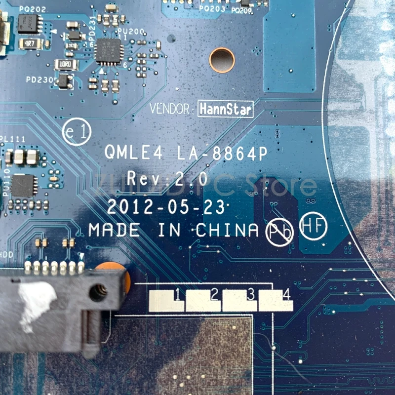 ZUIDID для Samsung NP365 NP365E5C NP355V5C Материнская плата ноутбука QMLE4 LA-8864P BA59-03399A BA59-03565A