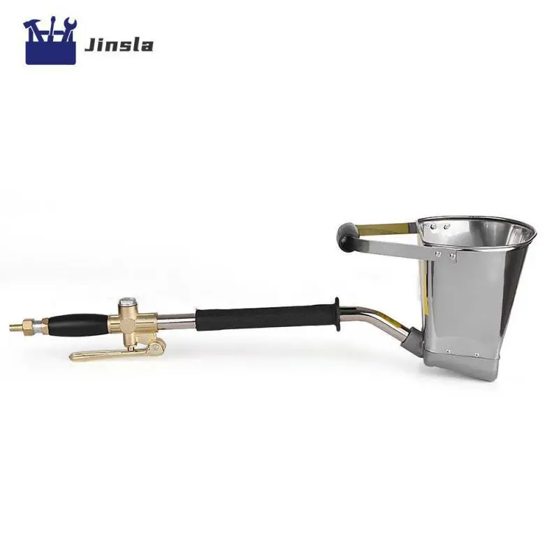 

Handheld Stainless Steel Pneumatic Spraying Machine Wall Stucco Shovel Hopper Alloy Automatic Paint Sprayer Portable