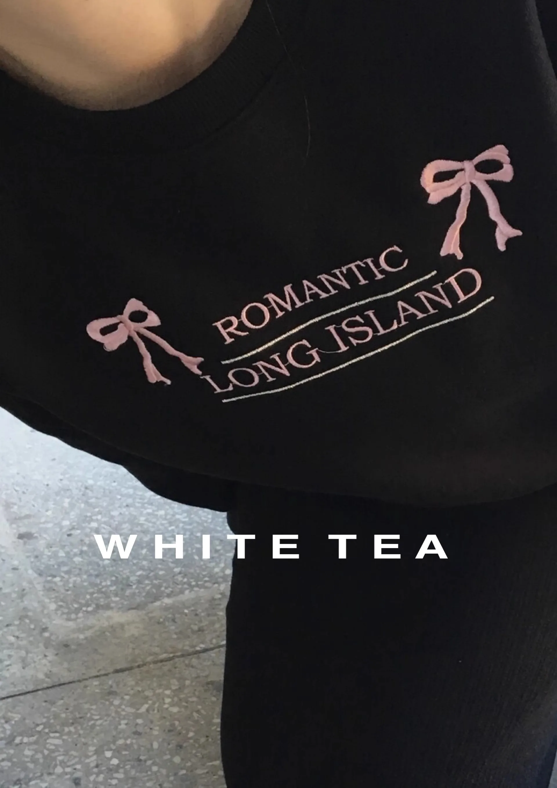 Корейская нишевая флисовая толстовка kusхиты с длинным рукавом и бантом