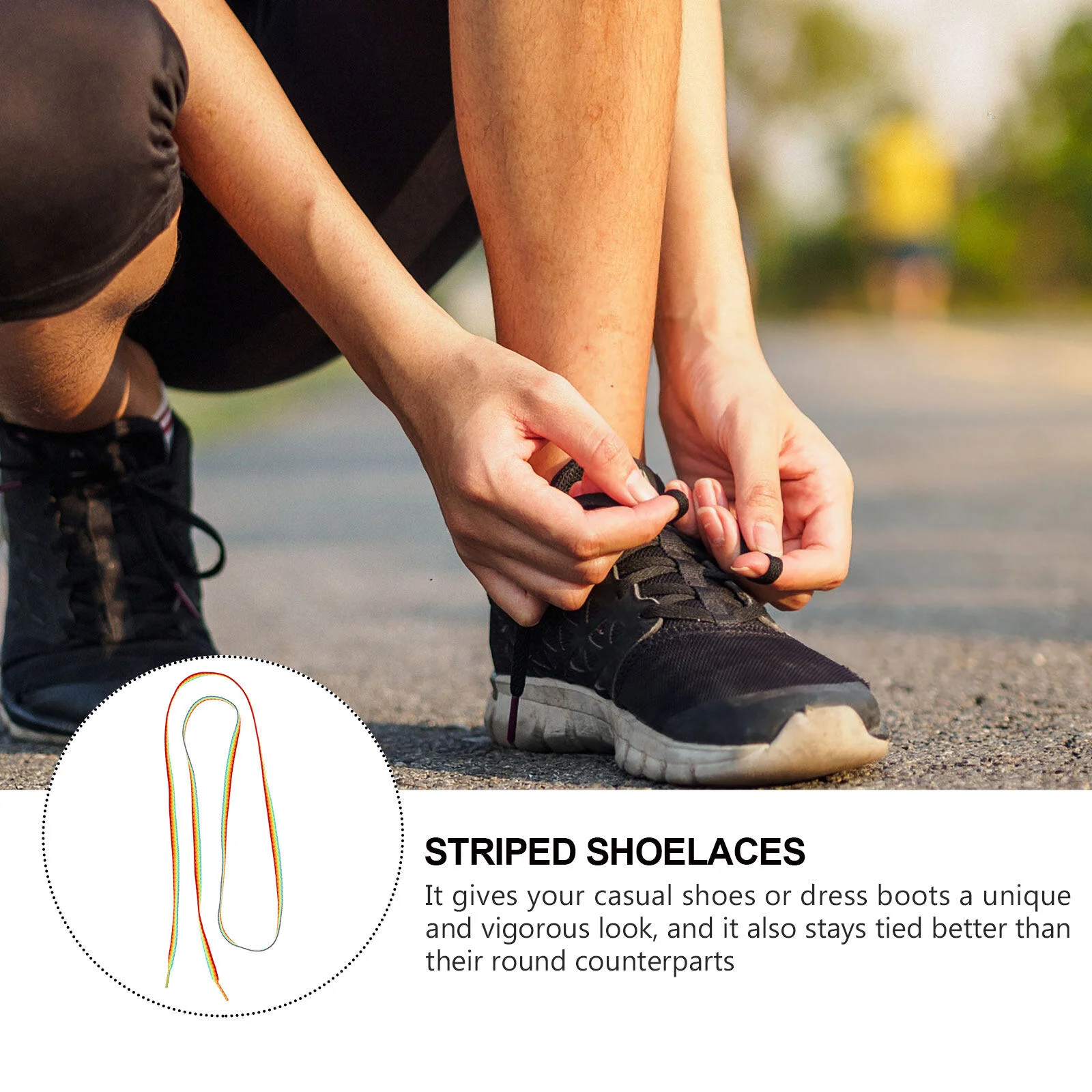 Shoe Kids Laces Shoelace Rainbow Accessories Shoelaces Pink Sneakers Pride Shoes Lace Colored Round Flat Athletic Alternative