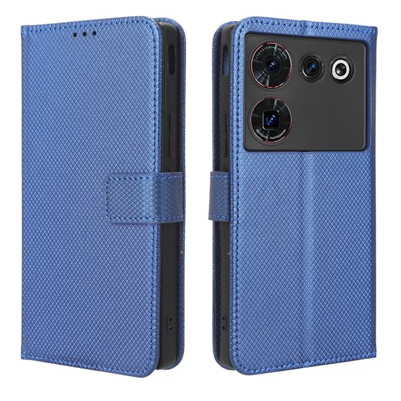 Модный разноцветный кожаный флип-чехол с магнитной застежкой и отделением для