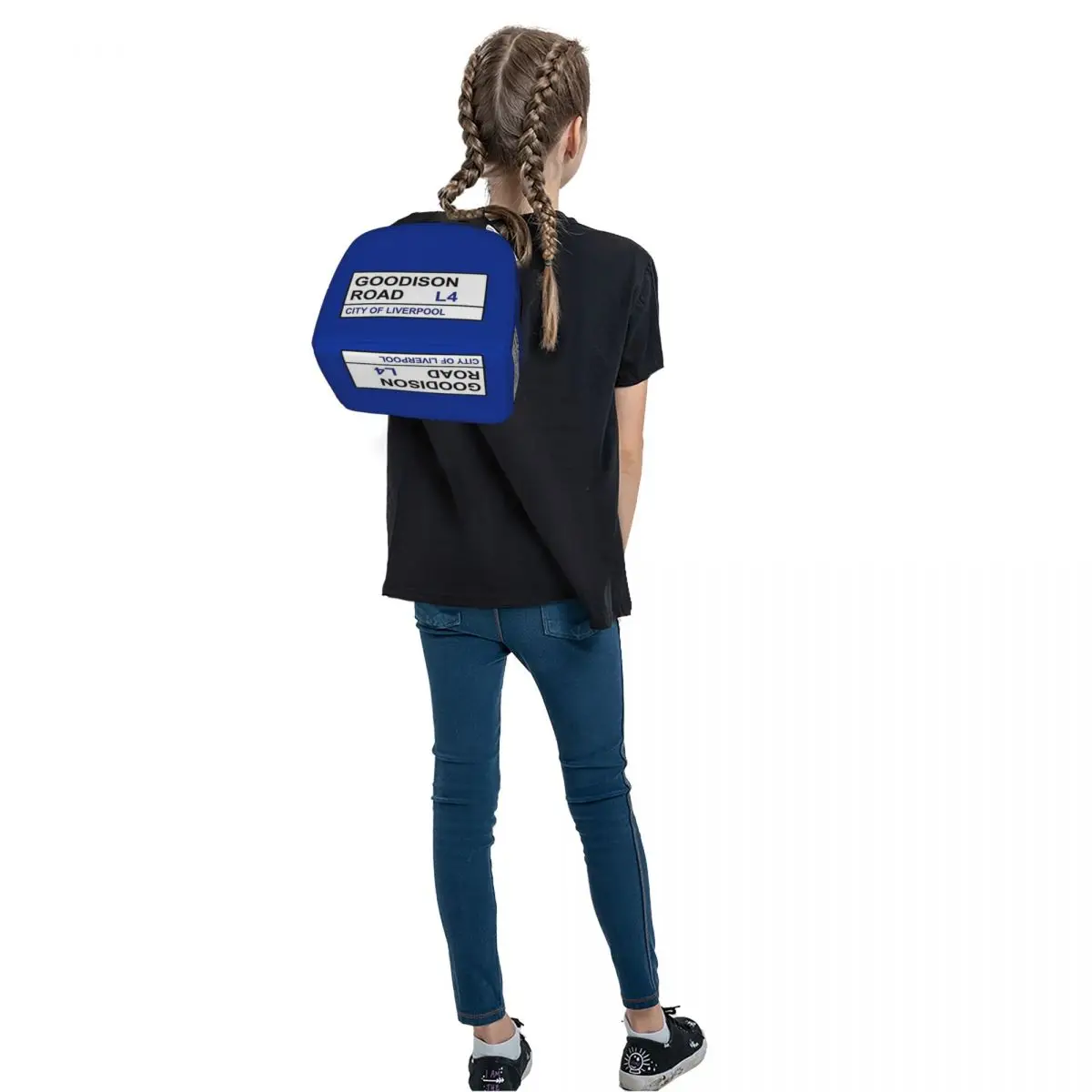 Everton Football Team Goodison Road Street Sign Сумки для обеда Изолированная коробка бенто Сумка