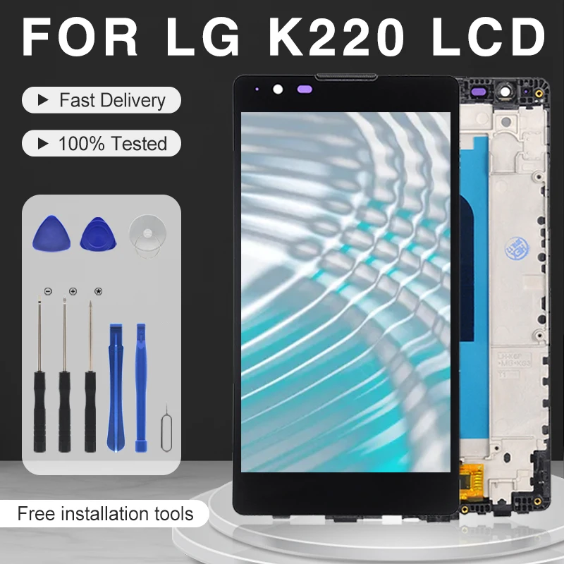 

ЖК-дисплей Catteny 5,3 дюйма X Power для LG K220, сенсорная панель, дигитайзер в сборе, экран K220F K450 с рамкой