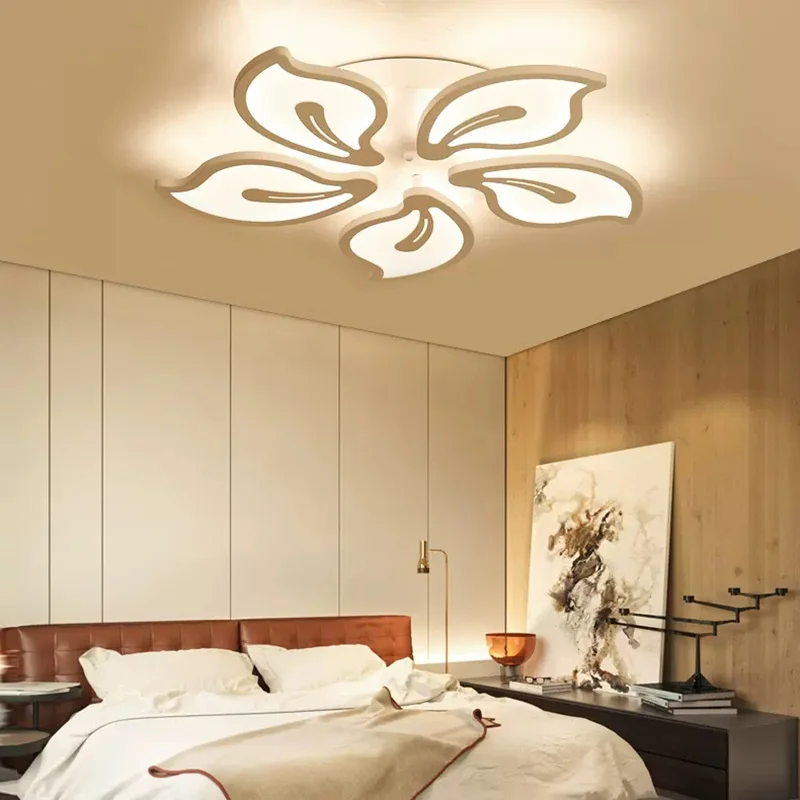 Modern LED Ceiling Lighting For Living Room Bedroom Ceiling Chandeliers Lamp White For Indoor Lamp Home Decoration Fixtures