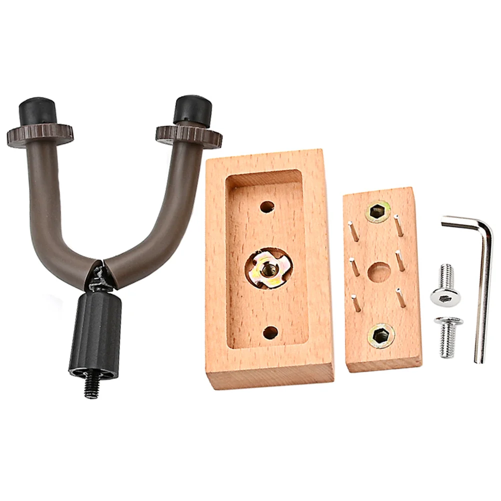 

1 Set Home Wall-mounted Metal Practical Display Wall Mounted Guitar Hanger Guitar Accessories Guitar Hanger