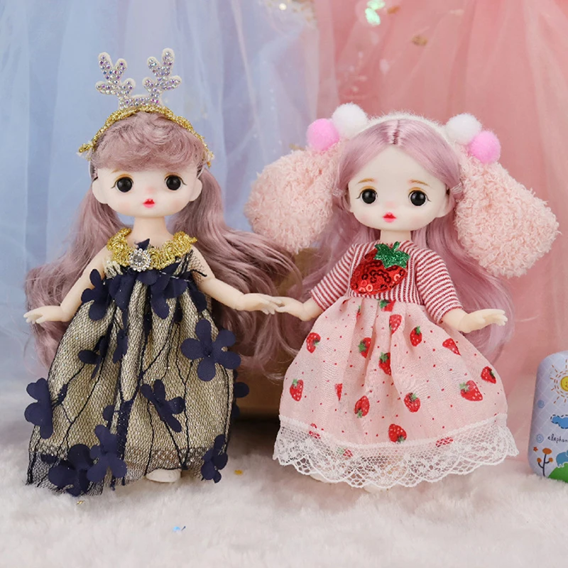 

Кукла Принцесса с одеждой и обувью, 13 подвижных суставов, 1/12, 16 см