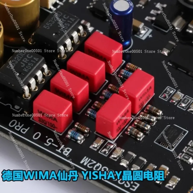 Улучшенный 5125 Bluetooth 5.1 беспроводной приемник CSR8675 ES9038 декодер плата без потерь LDAC