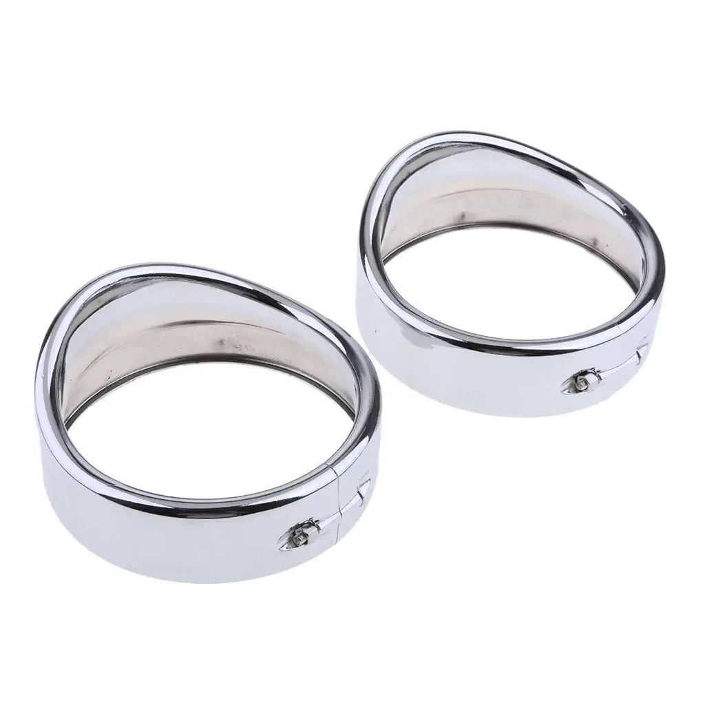 Комплект колец ближнего света 4 5 дюйма для 83-13 Touring 94-14 FLHR FLHX 84-85 — хром