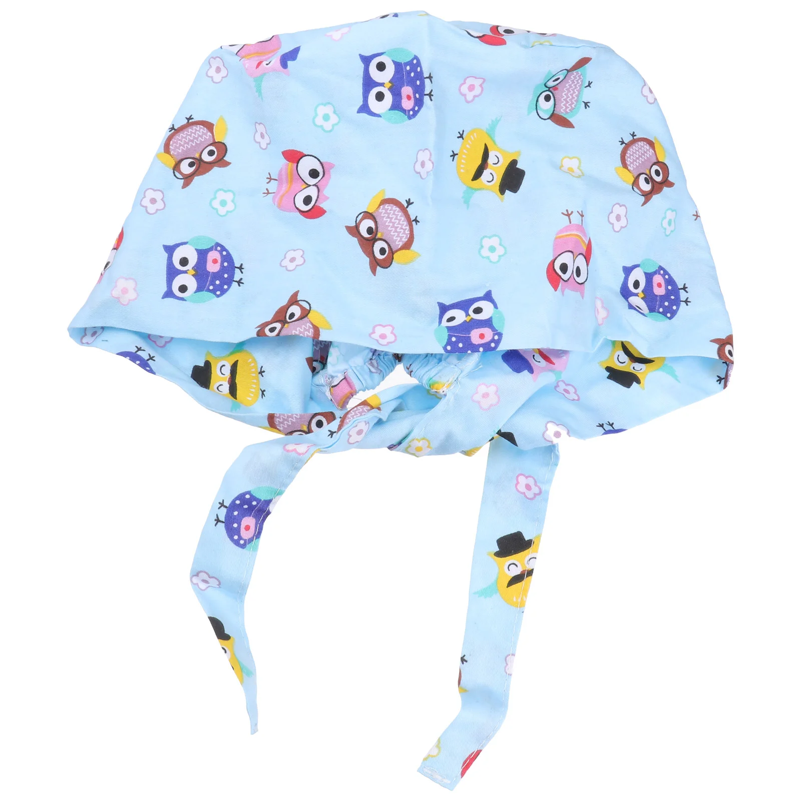 

Регулируемая шапка унисекс из хлопка, шапка для медсестры, шапка с принтом совы