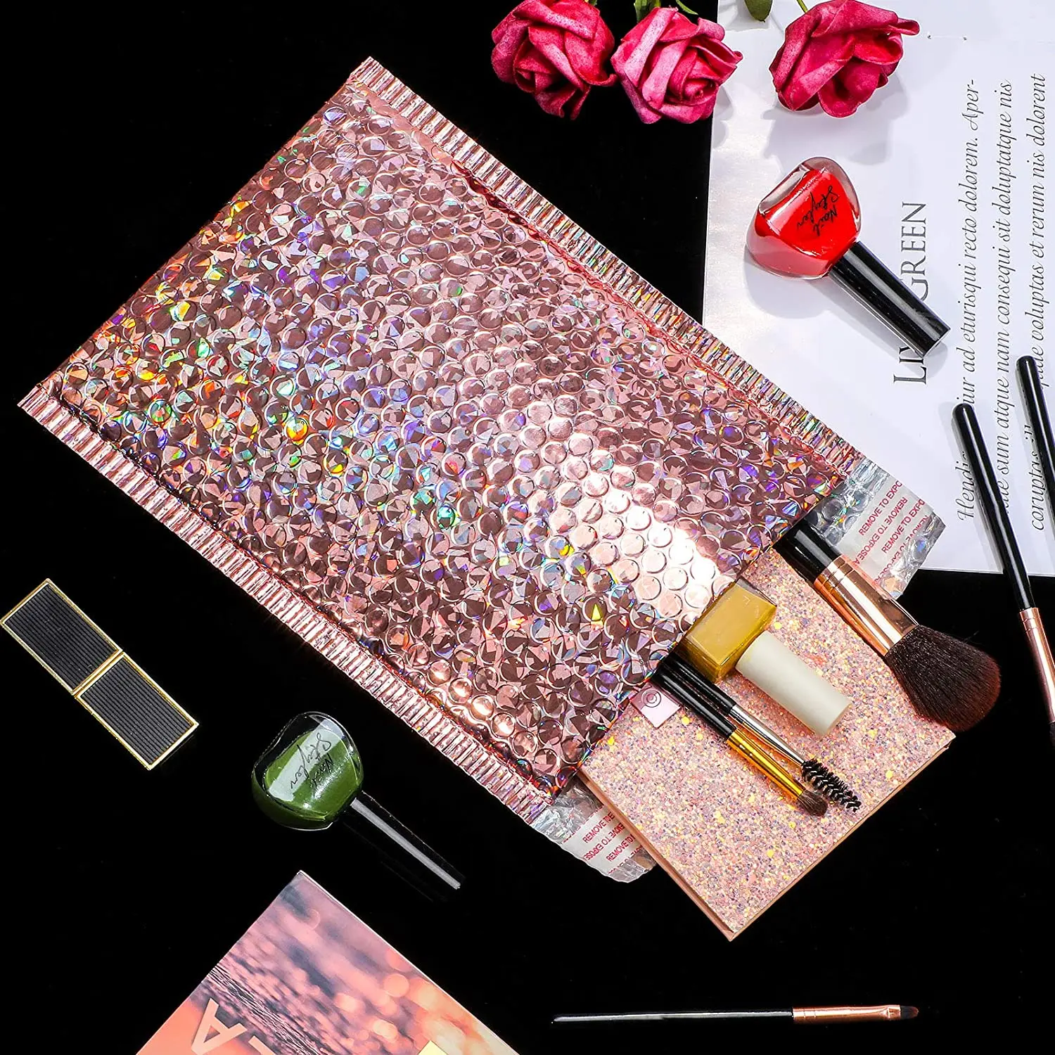 Рисунок 5 - Конверты Пузырьковые с лазерной пудрой