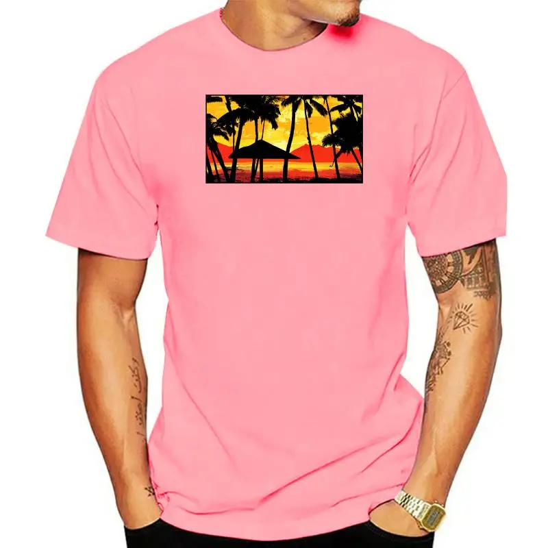 

100% Cotton Scarface Mural Miami Print Tshirt Vintage 80s Hip Hop Cool Shirt for Men Summer Top Tees