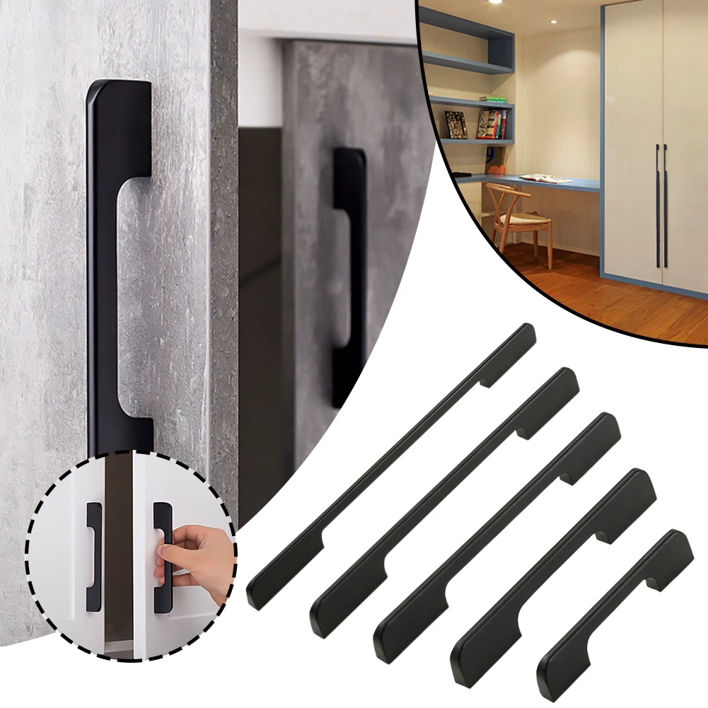 

Aluminium Alloy Furniture Handles European Cabinet Door Long Handle Suitable For Kitchen Wardrobe Drawers
