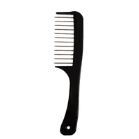 q1qd wide tooth comb detangling hair brush barber styling comb for women anti static hairdressing tool salon professional use