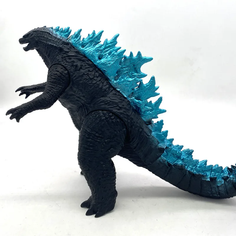 

Godzilla Figure King Of Monsters Soft Rubber Large Doll Hand Made Model Fury Dinosaur Joint Movable Figma Action Toys For Kid