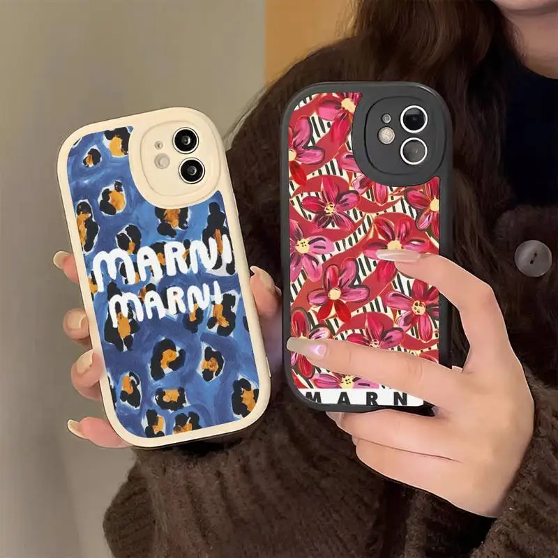 

Luxury Ins Design Flower pattern Phone Case for iPhone 13 12 11 14 Pro Max Xs X Xr 7 8 Plus Se 2022 Hard Leather Silicone Cover