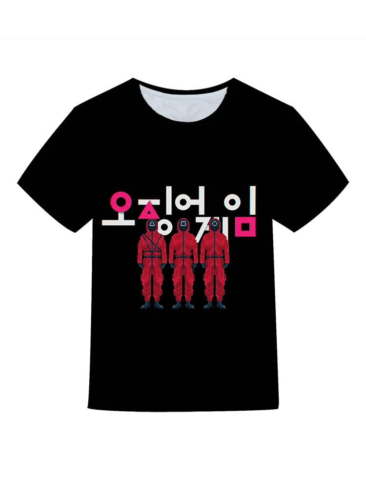 

Kids T-Shirts Kids Clothing Cartoon Games Boys Clothes Fashion T-Shirts 3D Printing Girls Fashion Clothes 2022