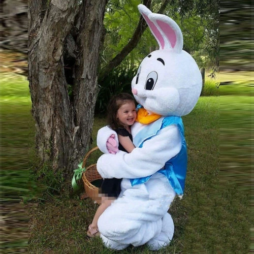 

[T] Cosplay Easter Bunny Mascot Costume Rabbit Bunny Cartoon character costume Advertising Costume Party Costume animal carnival