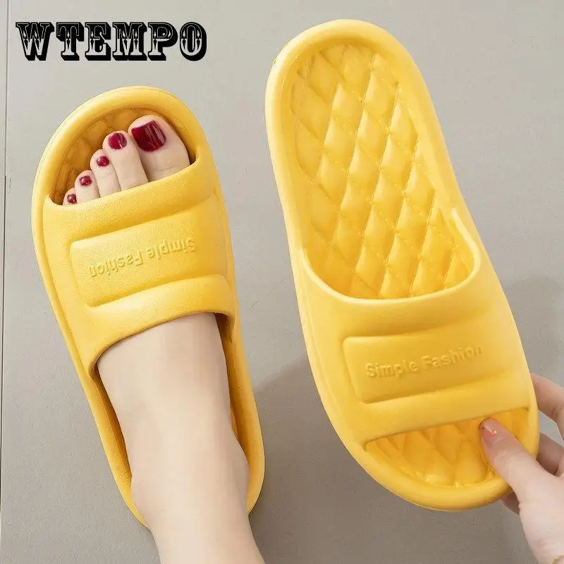 

Женские и мужские Тапочки для ванной со стразами, внутренние тапочки со стразами, Нескользящие внешние тапочки с мягкой подошвой