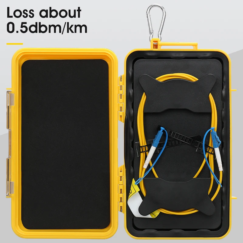OTDR Optical Fiber Tester LC/UPC-LC/UPC Test Extension Cable Fiber Jumper Box 500M 1000M 2000M
