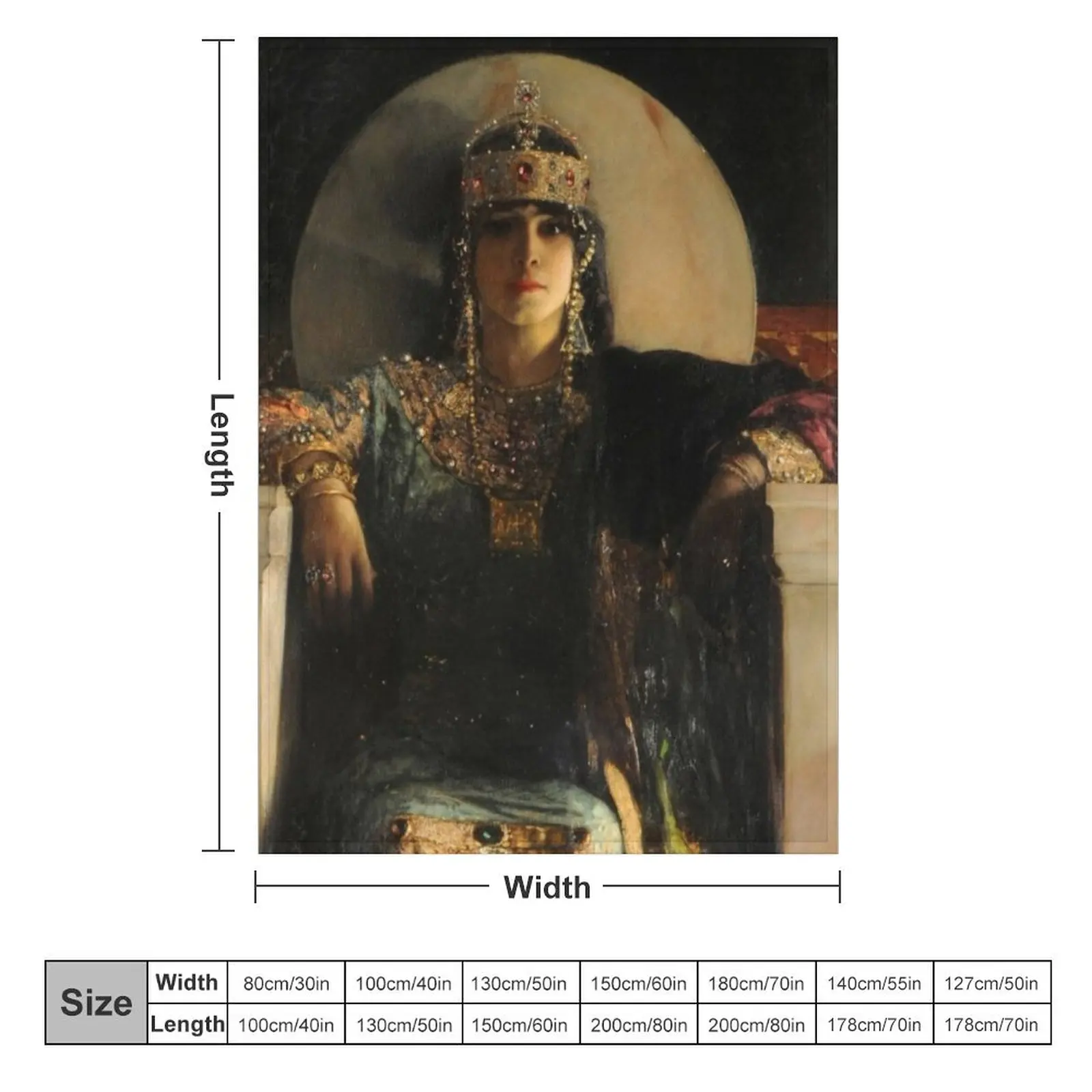 Empress Theodora - Benjamin fixed-1886 одеяло для Хэллоуина одеяла сна