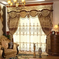 curtains for living dining room bedroom european style hollow out water soluble embroidery embroidery high shading windows door