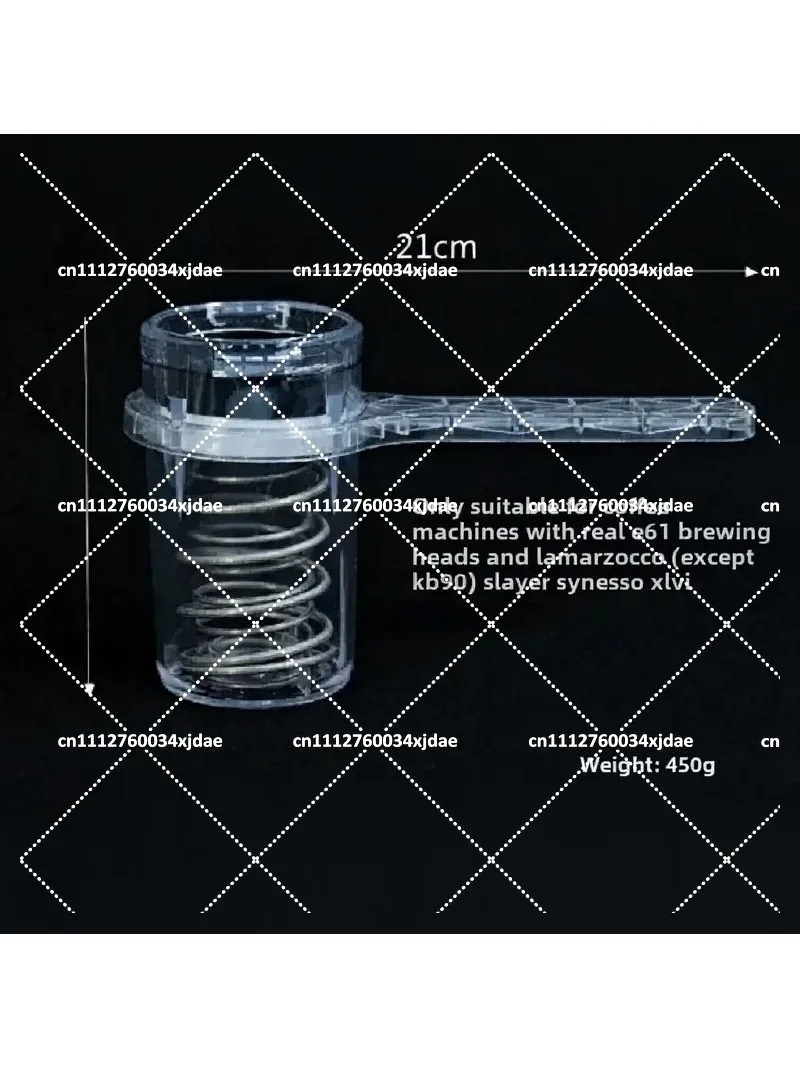 Фото Полуавтоматическая кофемашина с группой E61 для приготовления эспрессо, подарок для бариста, гаджет для чистки, пружинный очиститель №2