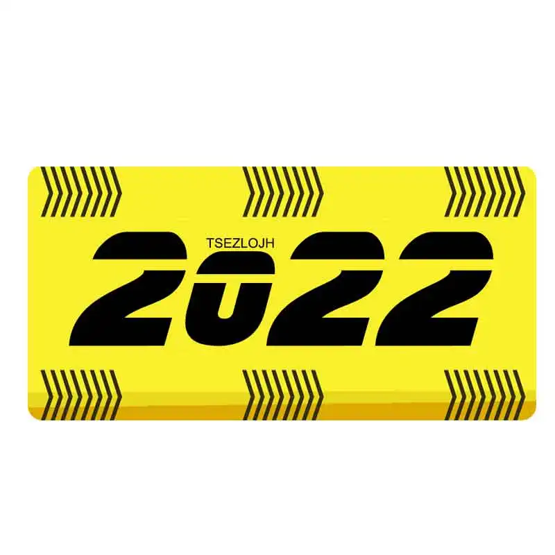 

TSEZLOJH Metal license plates Aluminum Sign Metal Novelty Front Car Tags