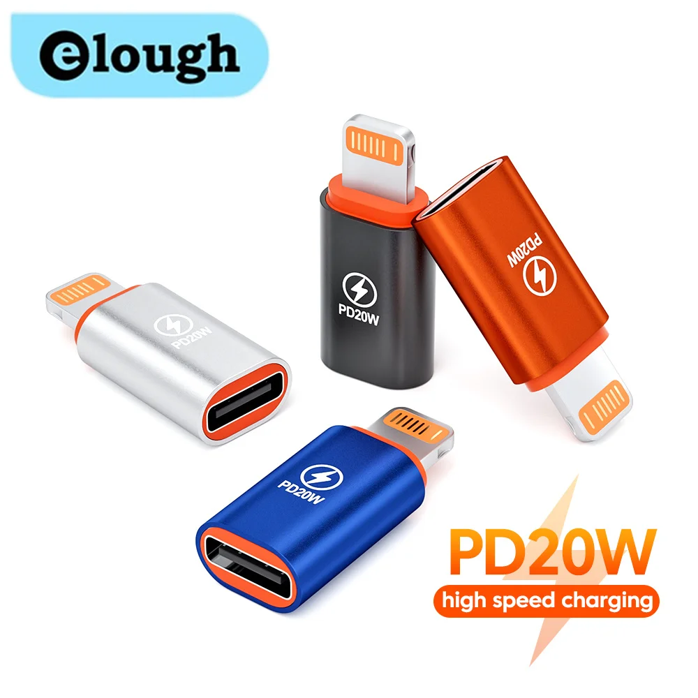 

Адаптер для быстрой зарядки с USB Type-C на Lightning, 20 Вт