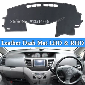 Car Accessories Leather Dashmat Dash Mat Pad Dashboard Cover Sunshade Carpet For Toyota Voxy X Noah Esquire R60 2001 - 2007