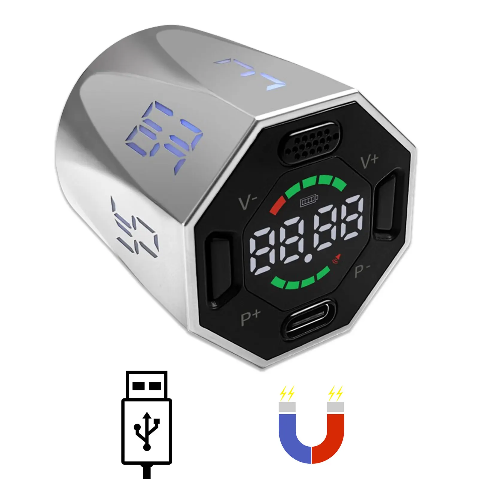 Магнитный таймер с обратным отсчетом GANXIN | AliExpress