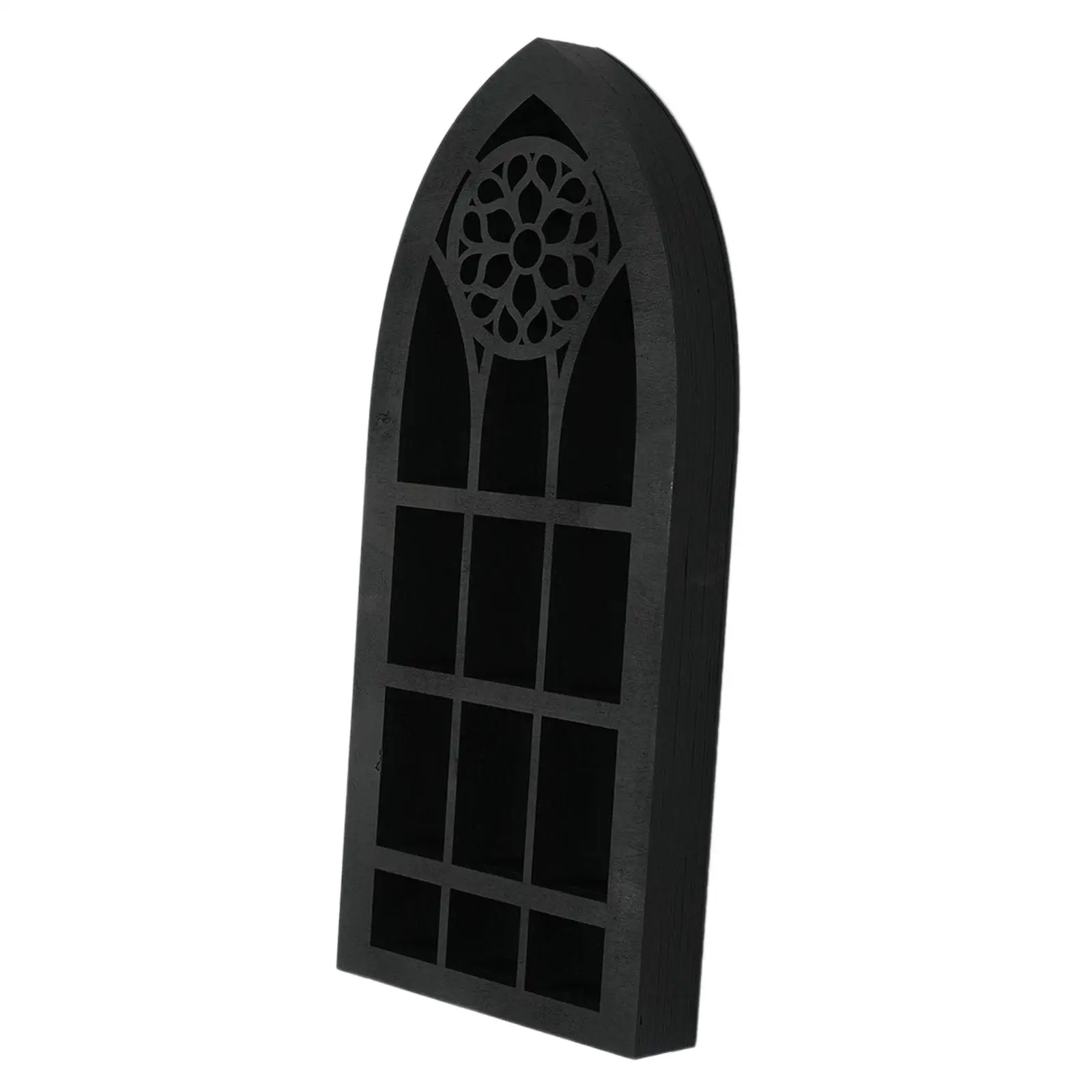 

Wall Display Shelf Church Window Design 9 Slot Modern Wall Hanging Shelves