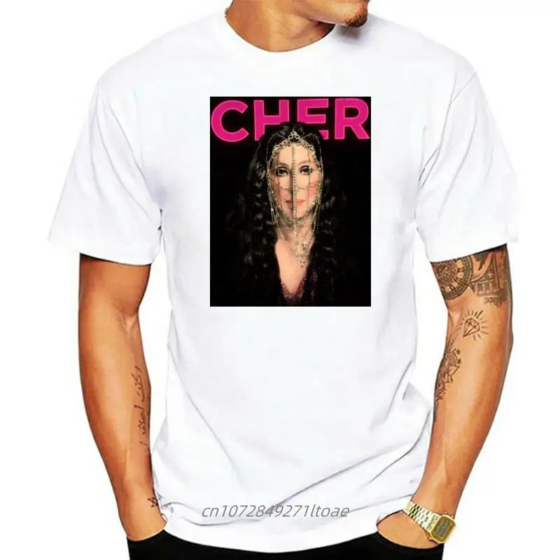 

Cher Chains Tour 2014 Black T Shirt New Music High Quality Tee Shirt