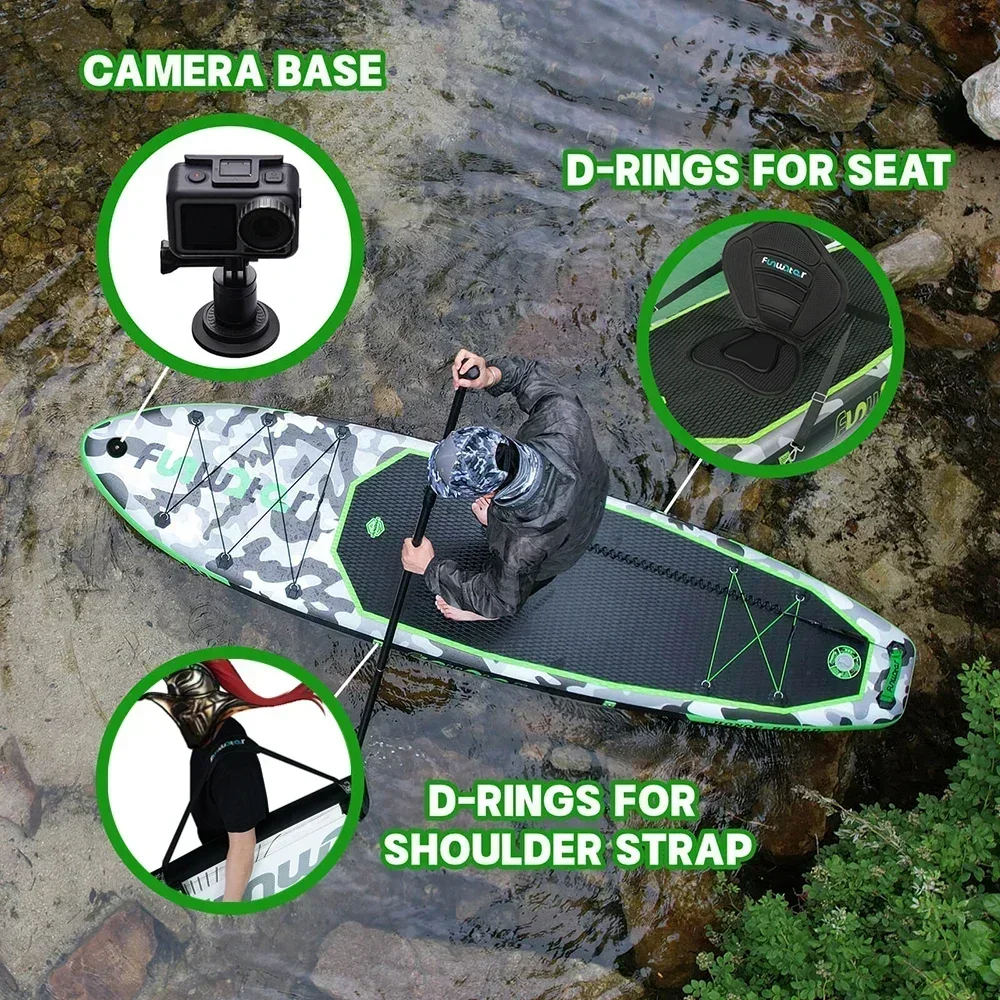 Дропшиппинг OEM 11 футов 6 дюймов Sup Koi надувная доска для серфинга водных видов
