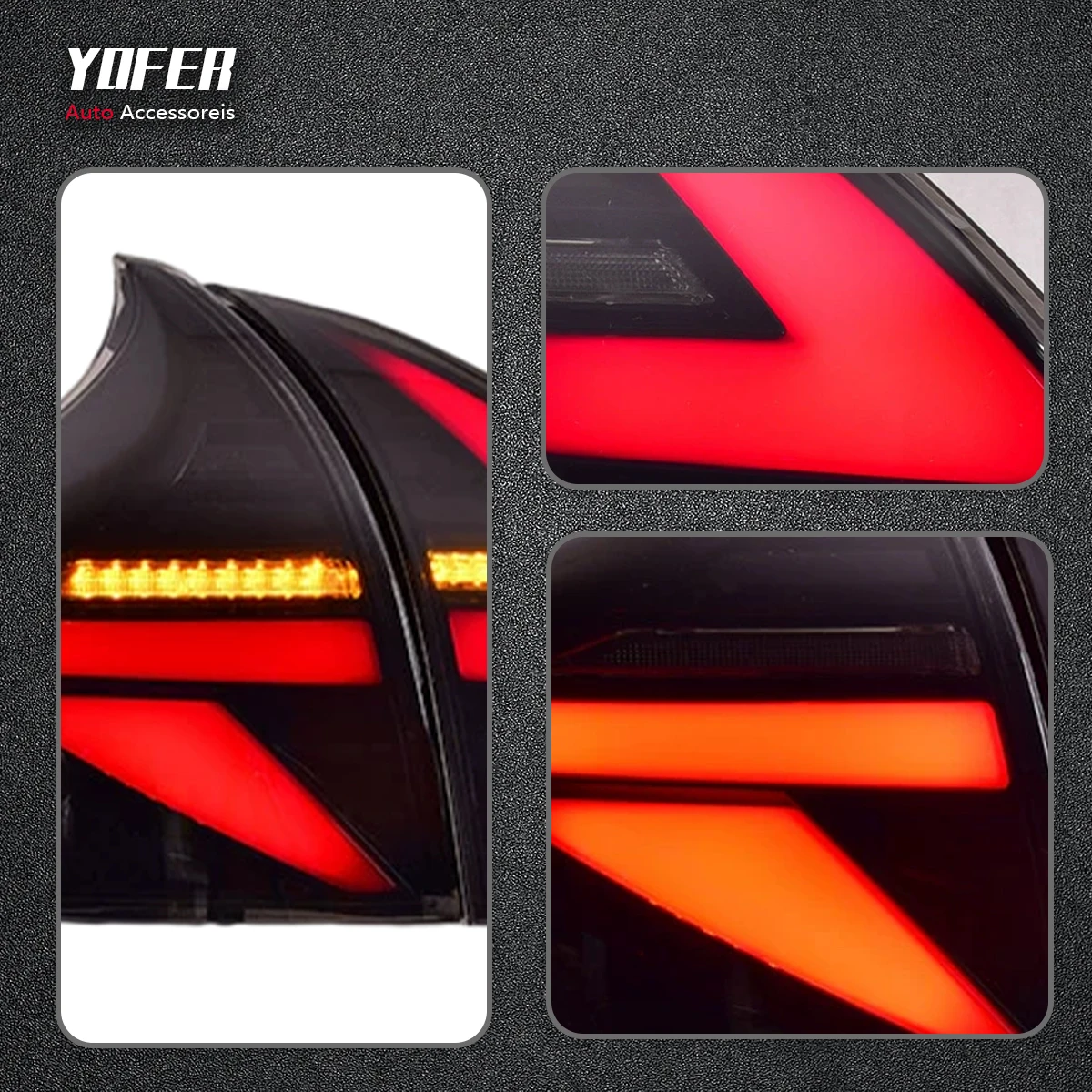 Автомобильные задние фонари YOFER для Toyota Venza 2009-2013 светодиодный автомобильные
