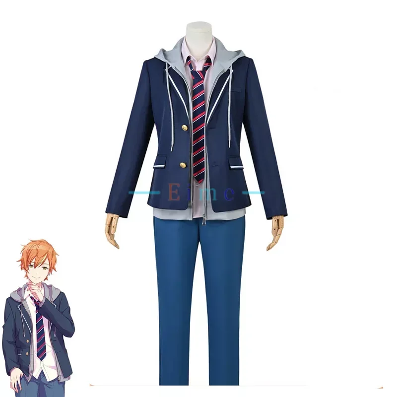 

Game Project Sekai Colorful Stage Shinonome Akito Cosplay Costumes High School Uniform Halloween Carnival Party Suit Custom Made