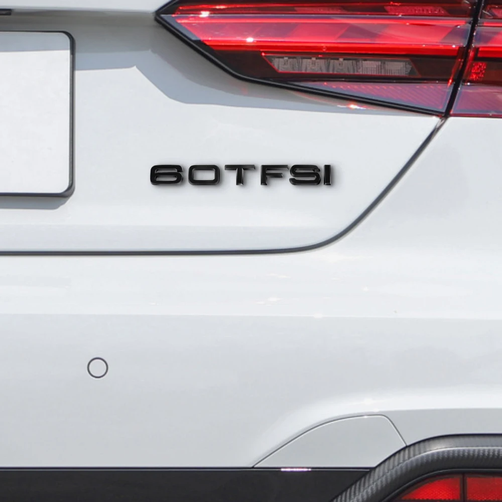3D ABS авто эмблема наклейка 30TFSI 35TFSI 40TFSI 45TFSI 50TFSI 55TFSI 60TFSI с надписью автомобиля для AUDI