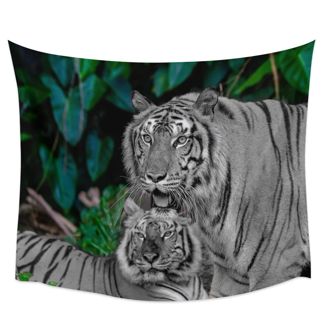 

Настенное украшение в виде животного, настенное украшение для спальни, гостиной, настенная ткань, гобелен, пляжное полотенце для йоги