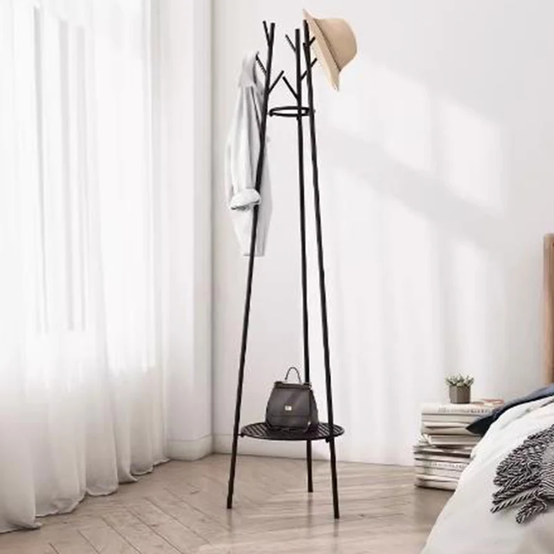 

Garment Wall Bedroom Coat Racks Stand Nordic Hall Minimalist Indoor Drying Coat Racks Hat Arara De Roupa Garden Furniture HDH