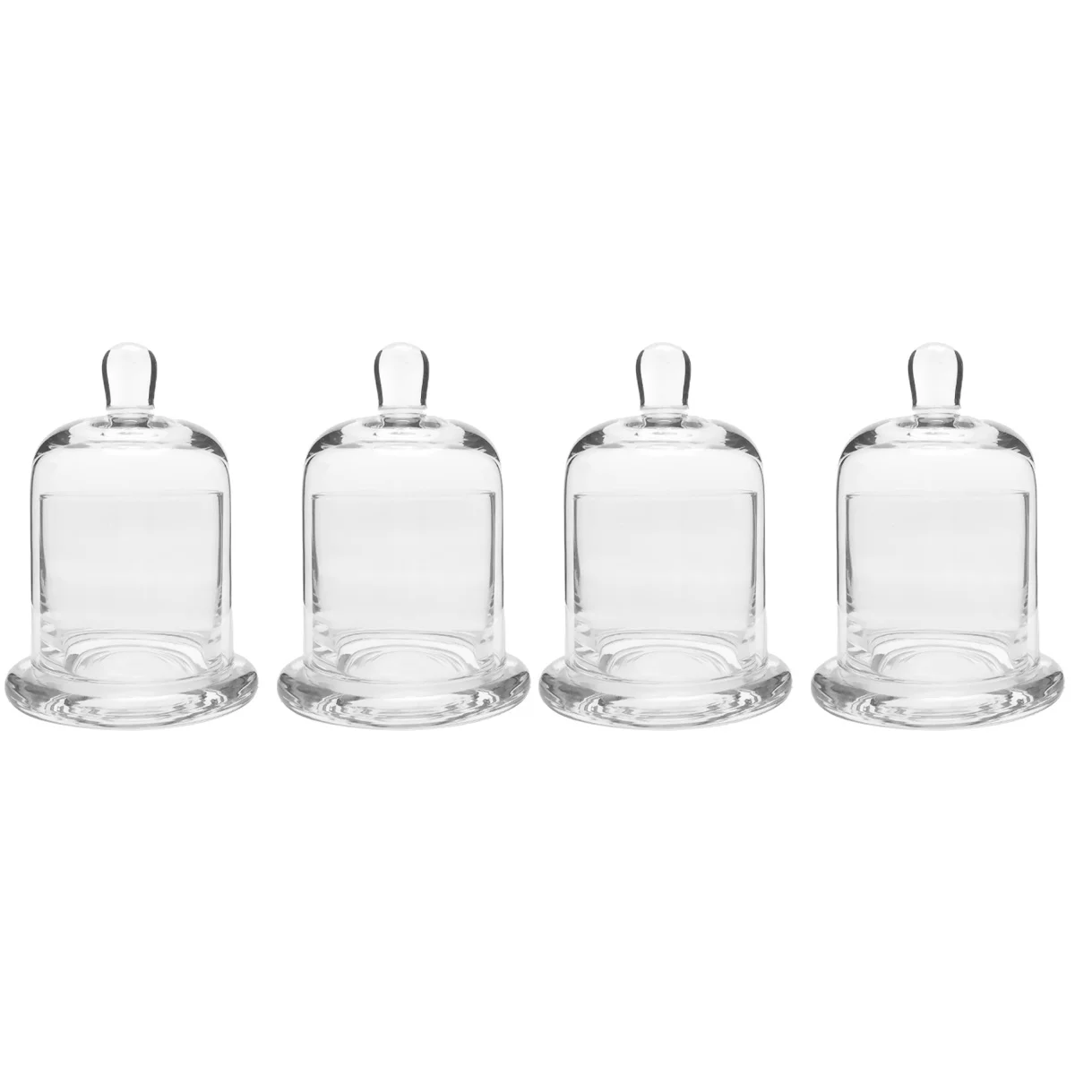 

Dome Clochejar Bellholder Display Coverterrarium Centerpiece Tabletop Tealight Candlestick Preserved Rose Baseplant Globe Stand